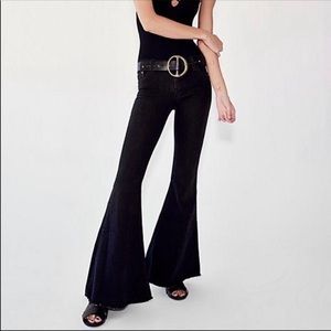 Free People Super Flare Jeans!